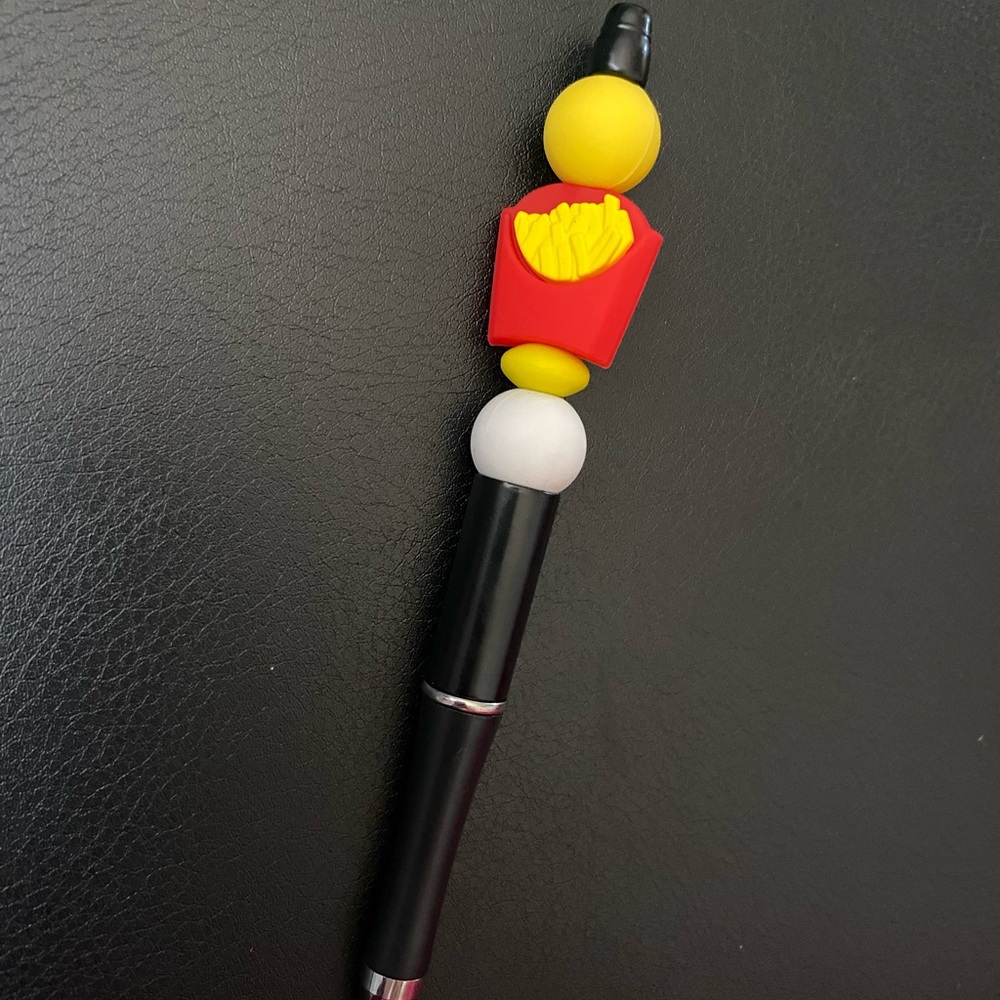Hand Crafted Fun French Fry Novelty Pen